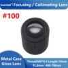 #100 400nm-700nm M9 P0.5 FL8mm Length 10mm Focal Collimating for RGB Laser