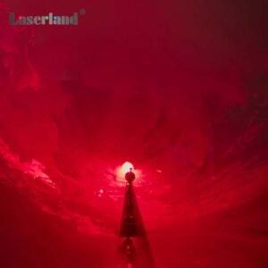 Alternative view of HALLOWEEN RED LASER VORTEX TUNNEL EFFECT FOG MACHINE SPIRIT SPOOKY PORTAL PROP