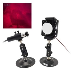HALLOWEEN RED LASER VORTEX TUNNEL EFFECT FOG MACHINE SPIRIT SPOOKY PORTAL PROP