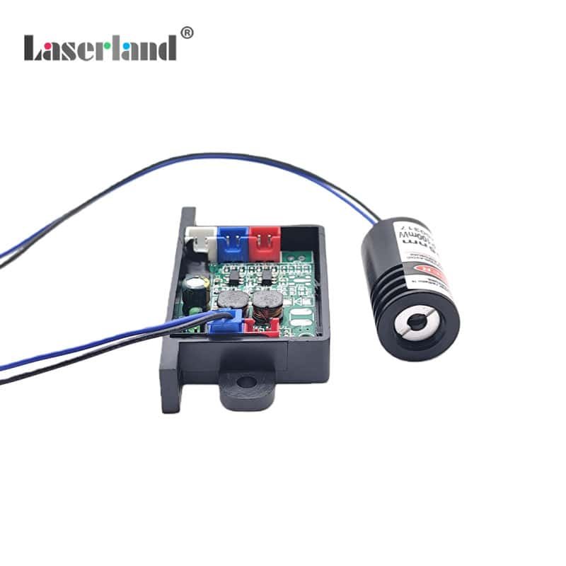 18*35mm 405nm 100mW Violet Blue Dot Laser Module 12V with TTL Stage Lighting - Image 4