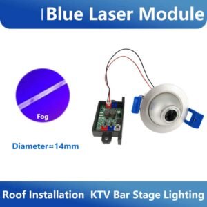 450nm Embeded Laser Head Bar KTV Ball Stage Light Laser Module TTL