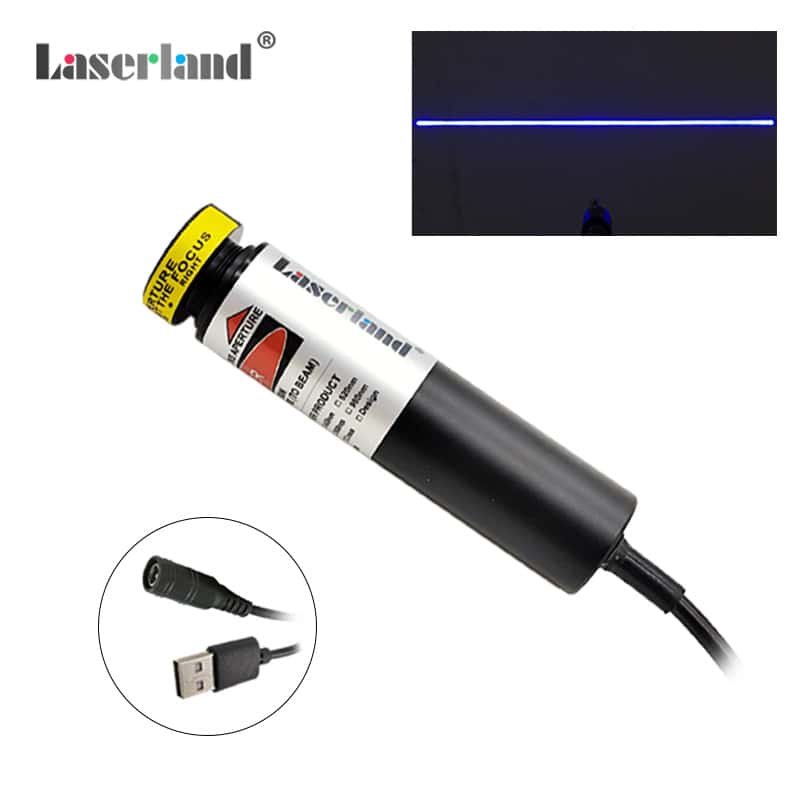 18mm 450nm 80mW Blue Laser Swamp Line Generator Module Haunted House Lighting Effects Yard Decoration - Image 5