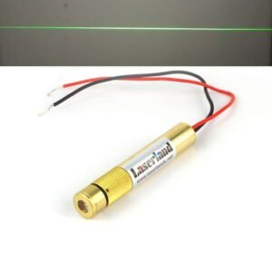 Alternative view of 12*70mm 30mW 532nm Line Green Focusable Laser Module