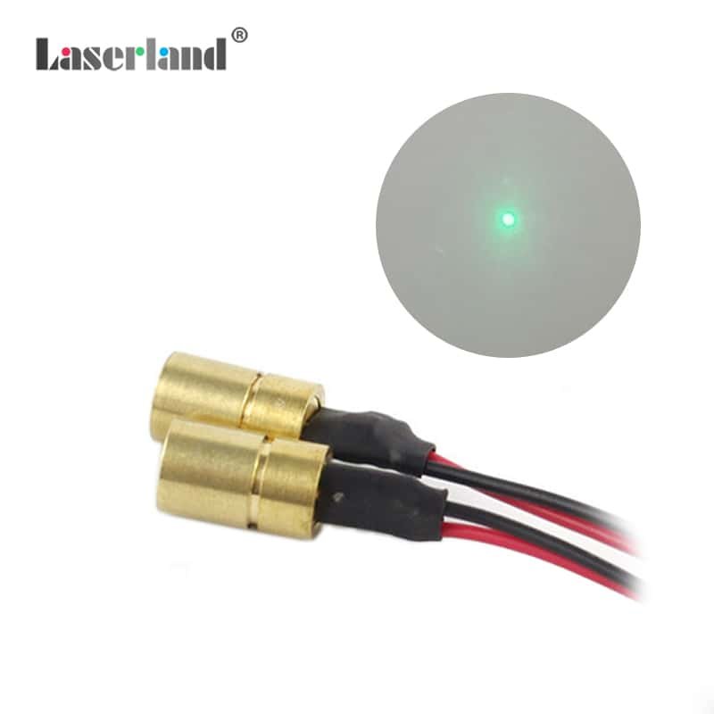 08*13 5V 5mW Small Volume 510nm Green Dot Laser Generator Module Laserland - Image 4