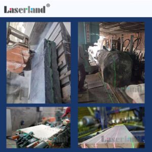 Alternative view of 26mm 520nm Long Range Green Line Laser Module Generator for Stone Woodwork Sawmill Cutting Alignment