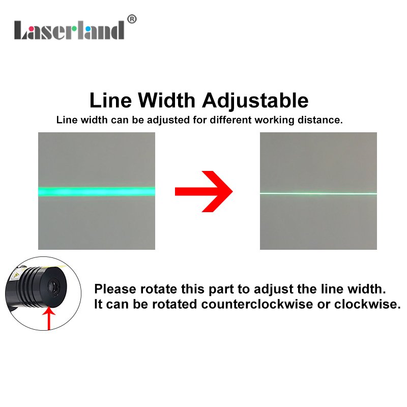26mm 520nm Long Range Green Line Laser Module Generator for Stone Woodwork Sawmill Cutting Alignment - Image 5