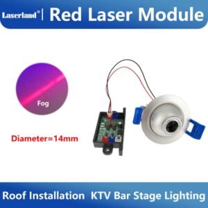 650nm 638nm Embeded Laser Head Bar KTV Ball Stage Light Laser Module TTL