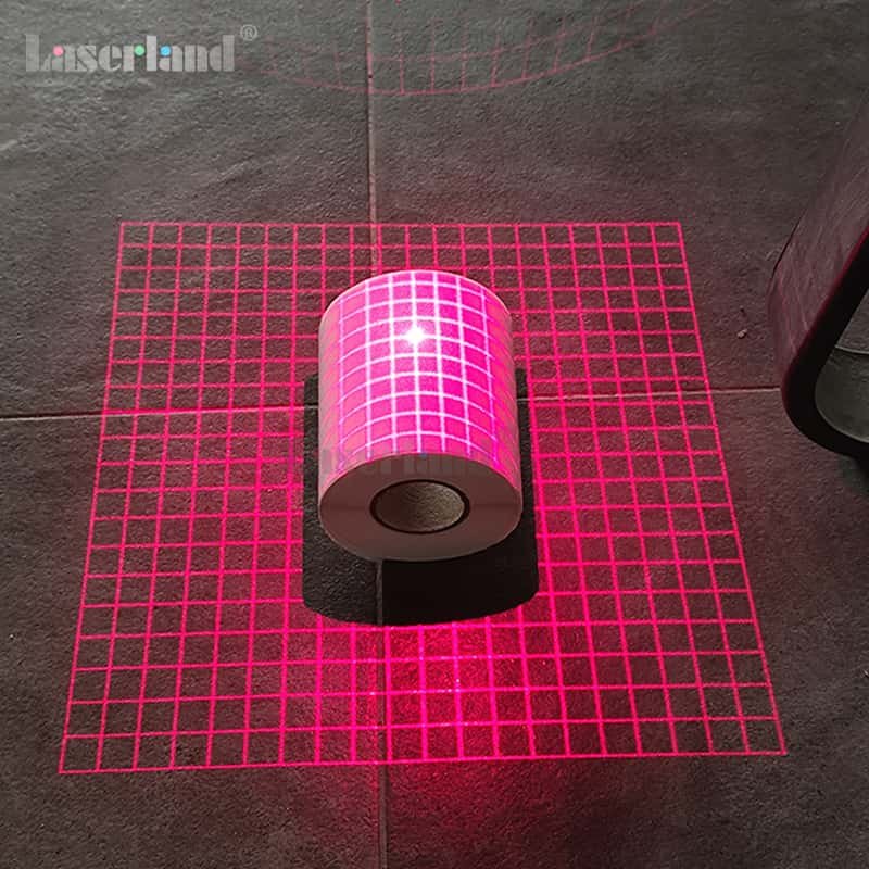 650nm DOE Diffractive Gratings Red Laser Module 3D Structural Lighting Source - Image 2
