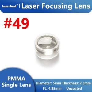 Alternative view of 5mm Diameter Laser Focal Lens Uncoated Optical Focusing Lens PMMA