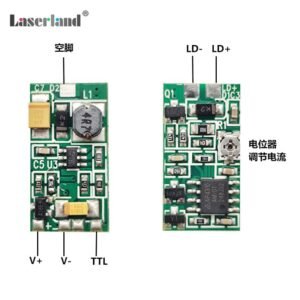 Alternative view of 405nm 450nm 520nm Blue Green Laser Diode Constant Current Buck Drive Circuit Board