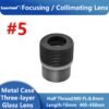#5 405nm-450nm M9 P0.5 FL8.8mm Length 10mm Focal Collimating for Glass Lens Laser Diode