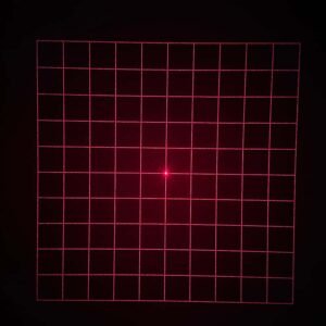 5pcs/pack DOE 10×10 Grid Optical Diffraction Element Grating Lens Laser Light