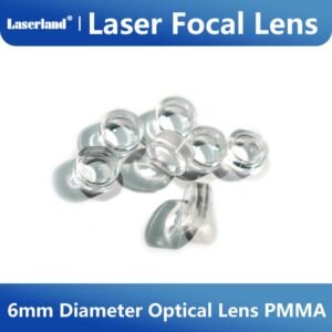6mm Diameter Laser Focal Lens Uncoated Optical Focusing Lens PMMA