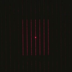 Alternative view of 5pcs/pack DOE 7 Parallel Lines Optical Diffraction Element Grating Lens