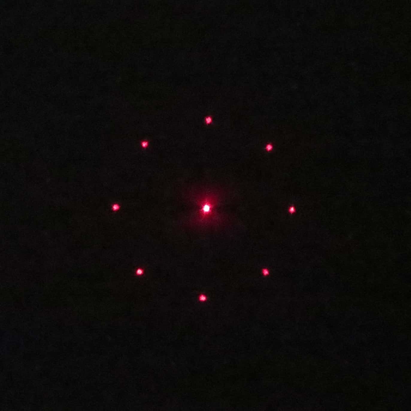 5pcs/pack DOE Diffractive Optical Elements Indicator Class Pattern Twelve Dot Circular - Image 2