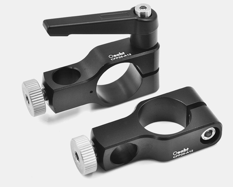 CFP25-A12 Ø1" to Ø1/2" Right-Angle Post Clamp - Image 4