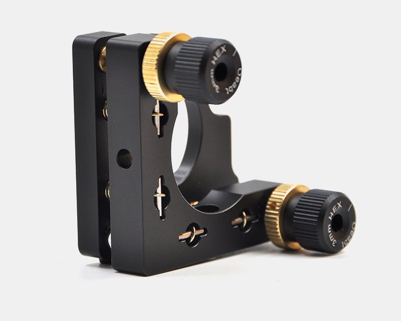 MK100-A Standard Two-Axis Adjustable Mirror Mount - Image 3