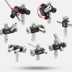 PC12 Series Ø12mm Angle Post Clamp