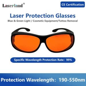 T1 190nm-540nm Laser Safety Glasses Protective Goggles OD4+