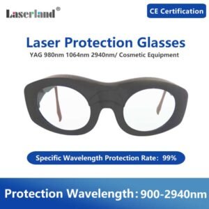 T8-8 980nm-1064nm-2940nm ND YAG Er YAG Infrared IR Laser Protective Goggles Glasses CE OD+4