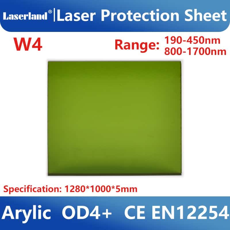 Industrial Laser Window Protection Sheet Shield Clear View Acrylic Safety Screen Standard Size - Image 5
