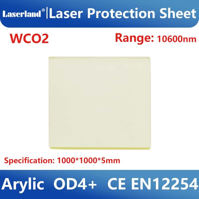 Industrial Laser Window Protection Sheet Shield Clear View Acrylic Safety Screen Standard Size - Image 3