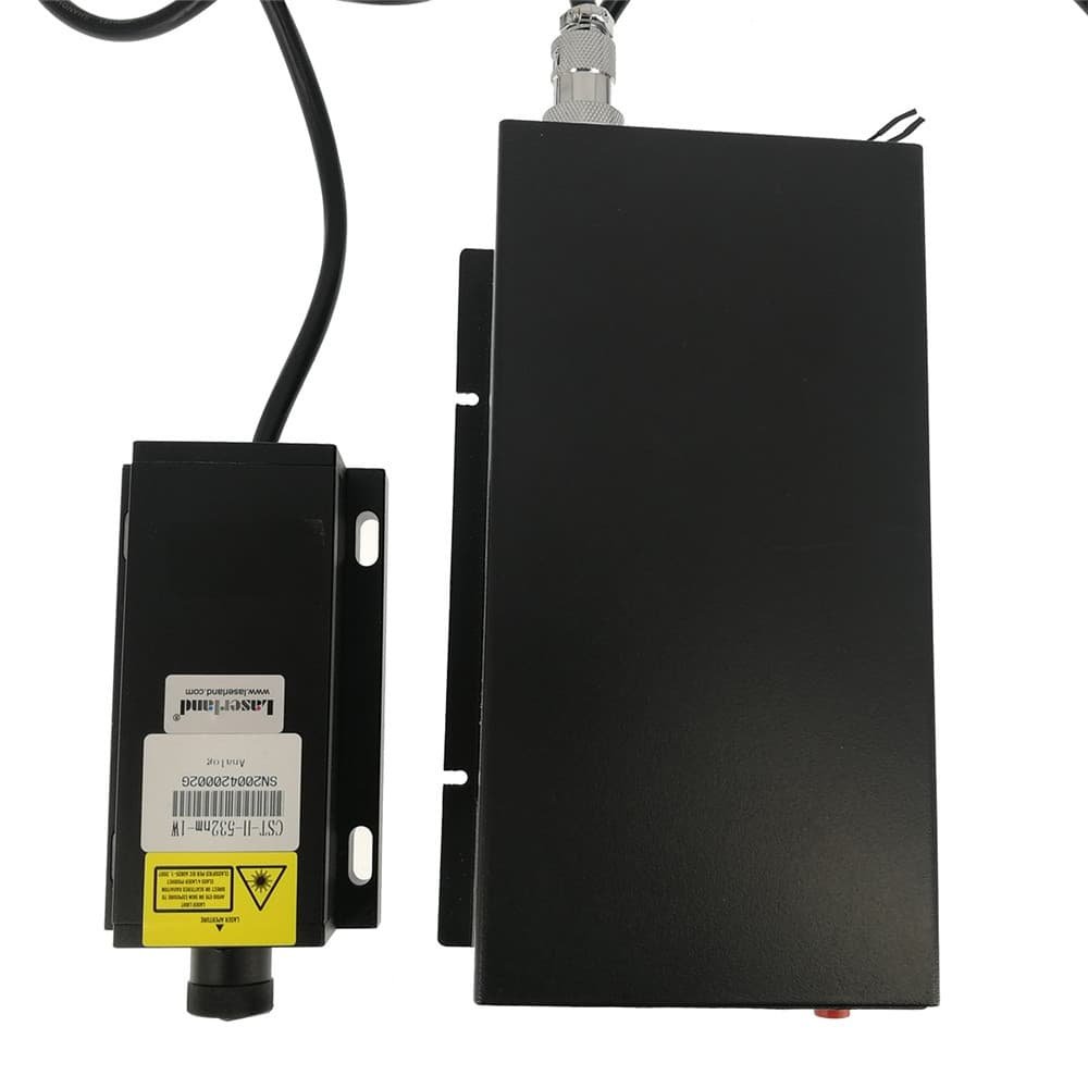 532nm 1W Lab Use Industrial Green Dot DPSS High Power Laser Module Pumped Solid Stated Green Laser Analog - Image 3