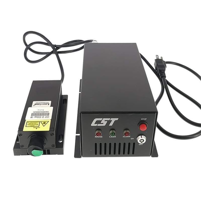 532nm 1W Lab Use Industrial Green Dot DPSS High Power Laser Module Pumped Solid Stated Green Laser Analog