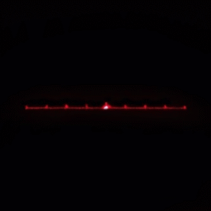 5pcs/pack７Dentate Line DOE Diffraction Gratings