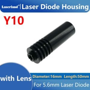 16*50mm House/Housing/Case with Lens 200nm-1100nm for 5.6mm TO18 Laser Diode LD
