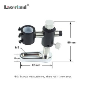 Alternative view of 2-Axis Industrial Optical Bracket Fixer Holder DIY Laser Base for Laser Module