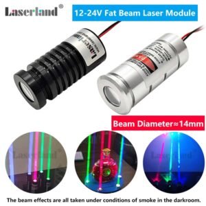 Fat Beam Laser Module Haunted House Halloween DJ Stage Lighting Curtain Escape Room Module KTV Bar Ball 12-24V