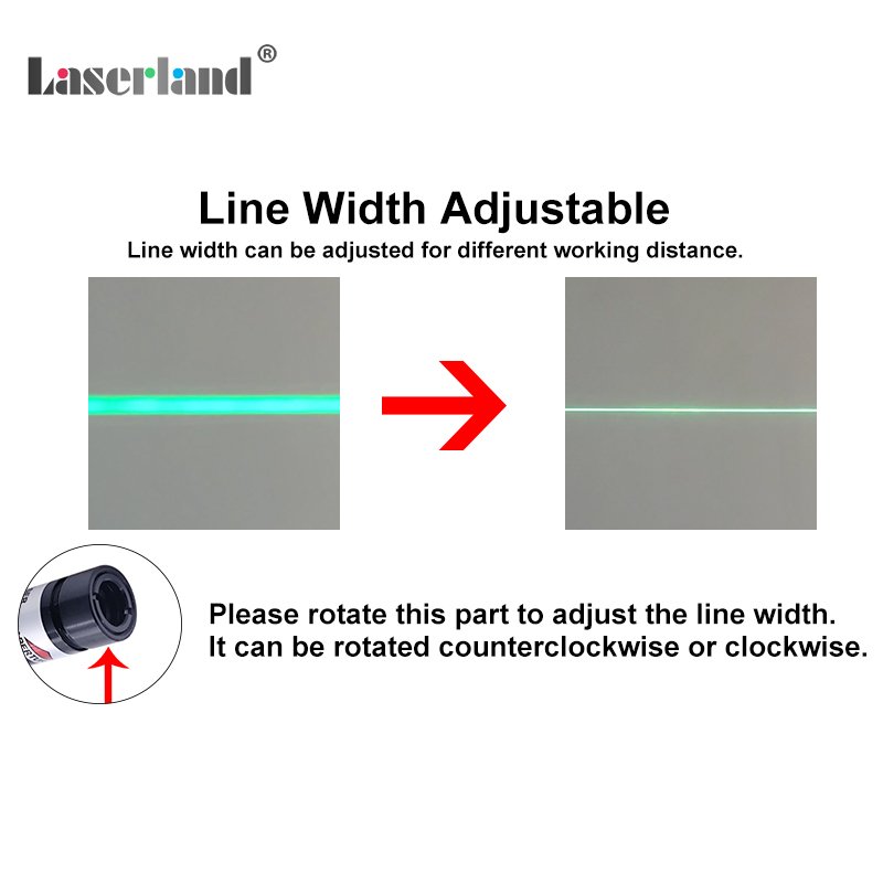 12mm Green Line Laser for Cloth Fabric Sewing Alignment(DC) - Image 7