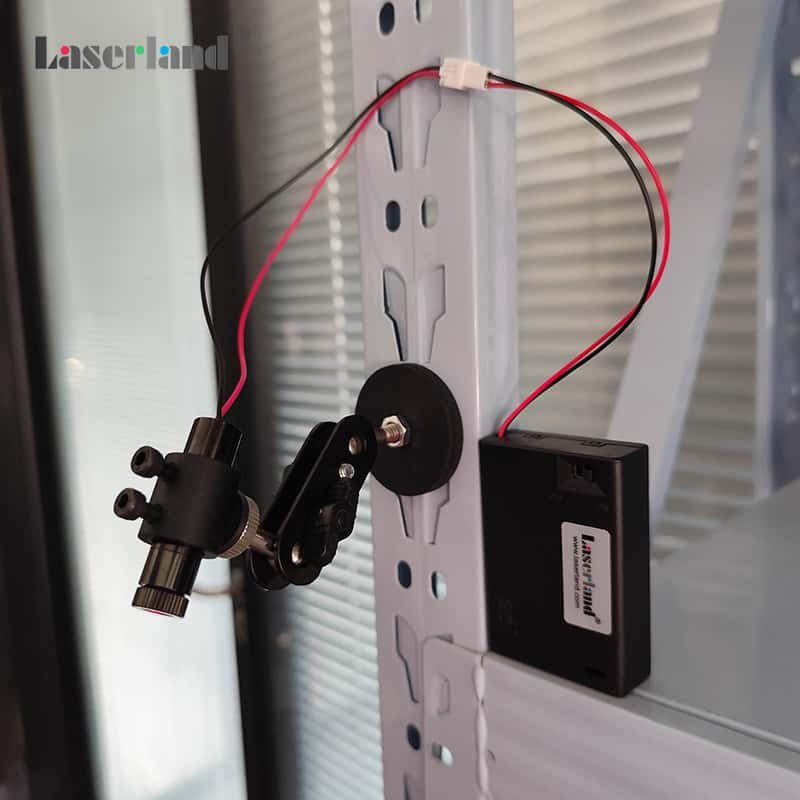 Red Line Laser Throw Toe Marker DIY Kit Playing Dart Battery Operated with Magnetic Base - Image 2