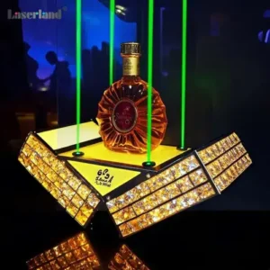 Alternative view of Fat Beam Laser Module Haunted House Halloween DJ Stage Lighting Curtain Escape Room Module KTV Bar Ball 12-24V
