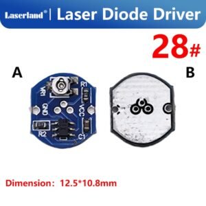 450nm 520nm Blue Green Laser Diode 2.7-5V 5-60mW Driving Circuit Low-power Adjustable Current