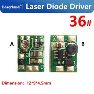 405-520nm Violet Blue Green Laser Diode Driver/ Circuit Board Power Supply 2.7-5V