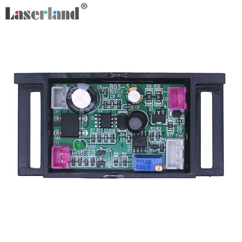 Power Supply Driver for 635nm 638nm Red/Orange IR Infrared Laser Diode TTL 12V 1.2A 50mW-500mW - Image 2