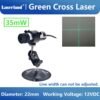 22mm Green Cross Hair Laser Module for Heat Press Fabric Marking Positioning